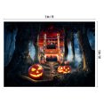 thumbnail image 1 of Fondo de fotografía de tema de Halloween Fondo de fotografía de retrato con diseño de calabaza Acces Irfora Fondo, 1 of 6