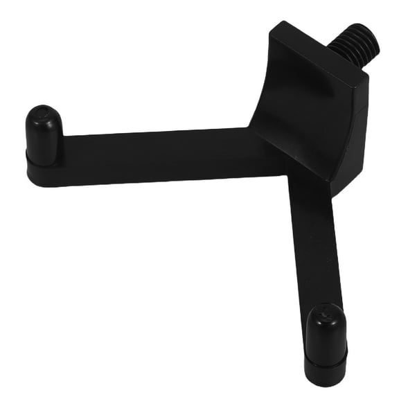 SOPOTUTU Heavy Duty Garden Tool Storage Hooks, V-Shaped Black ABS Plastic, 1 Set for Organizing Yard and Garage Tools