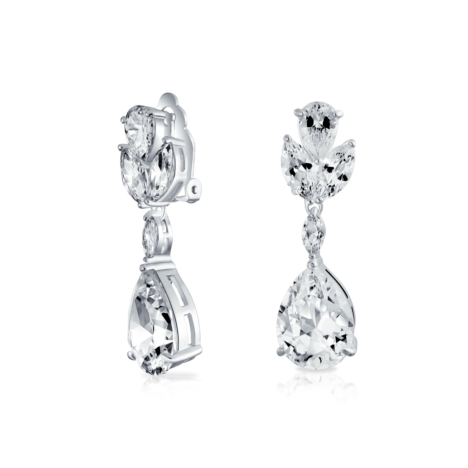 light up cz earrings