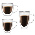 thumbnail image 3 of Taza de café térmica de oficina de doble pared transparente con asa de 350 ml 350ml, 3 of 9