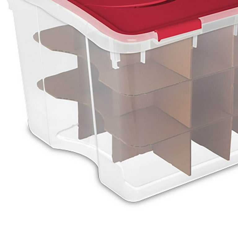 Sterilite Clear Ornament Storage … curated on LTK, Sterilite Ornament