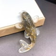 thumbnail image 1 of Creative Artificial Koi Fish Ornament Pretty Natural Crystal Desk Car Home Decor, 1 of 8