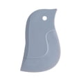 thumbnail image 1 of ¡Liquidación en Tainini! Raspador de silicona con forma de pingüino para sartenes, ollas, platos y aceite, ideal para lavar y hornear, utensilios y aparatos de cocina (gris), 1 of 3