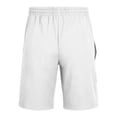 thumbnail image 5 of Men's Casual Linen Cargo Shorts, Trousers, Joggers Elastic Waist Drawstring Relaxed Fit Loose, Quick Dry Breathable Lightweight Multi Pocket, Beach Vacation Gym Workout Hiking, 5 of 8