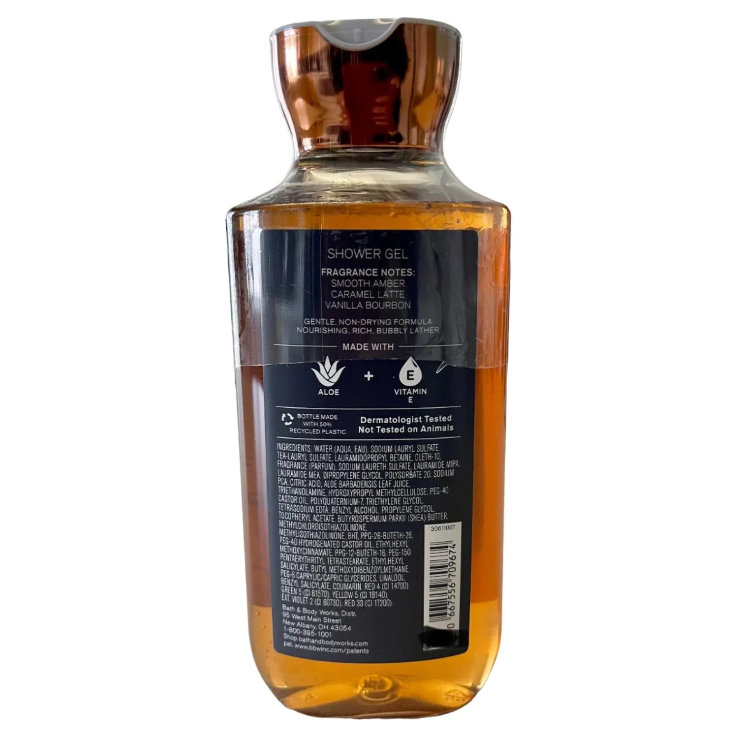 Bath  Body Works Midnight Amber Glow Shower Gel 10 oz / 295 mL