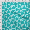 thumbnail image 3 of oneOone Cotton Poplin Fabric Rectangle & Triangle Geometric Fabric Prints By Yard 42 Inches Wide, 3 of 4