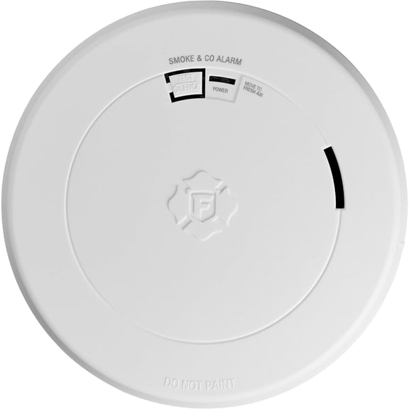First Alert SMCO210 10-Year Battery 2-in-1 Smoke & CO Alarm, Slim Profile Design, 6-Pack (BRK 1046801)