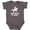 Charcoal Grey, variant on Inktastic Team Roper in Training Cowboy Boys Baby Bodysuit