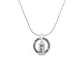 thumbnail image 2 of Delight Jewelry Silvertone Sing Gymnastics Mom Ring Charm Necklace, 18", 2 of 4