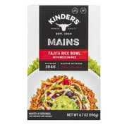 Kinder's Fajita Rice Bowl, 6.7 oz