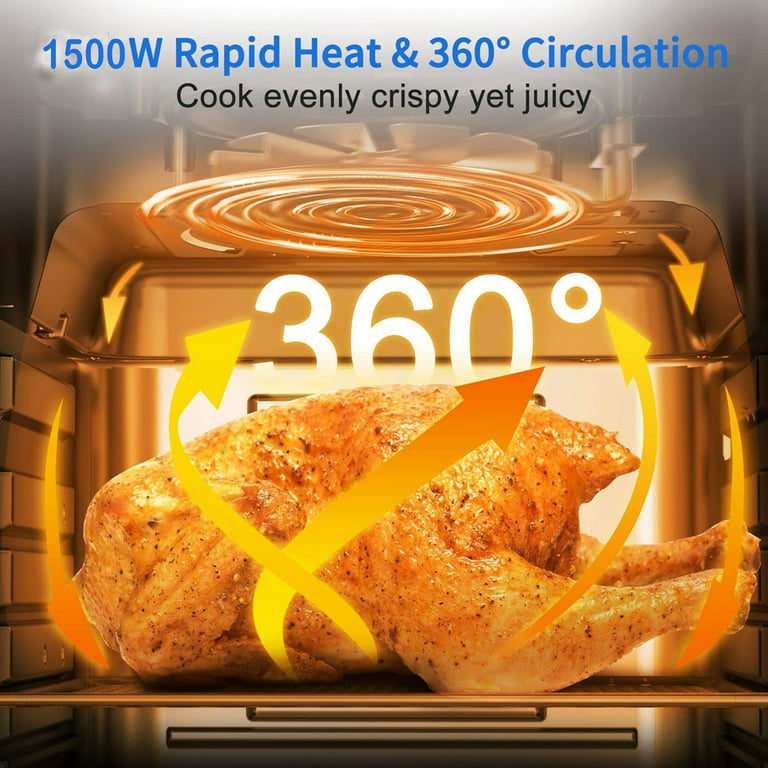 Nuwave 36121 Digital Air Fryer with integrated temperature probe, 4.5 Quart  