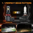 thumbnail image 6 of 2Pcs 9005 HB3 White 6000K LED Daytime Running Light DRL Bulbs For Toyota 4Runner, 6 of 8
