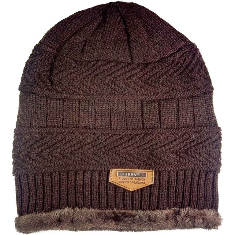 Morttic Unisex Winter Beanie Hat, Warm Acrylic Ski Cap for 