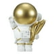 thumbnail image 2 of Ornamento de resina Baoblaze escultura decoración arte Astronauta estatua estatuilla dorado, 2 of 8
