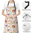 thumbnail image 4 of Kdxio BBQ Party1 Apron with Pockets Adjustable Kitchen Aprons for Men Women Waterproof Aprons for Cooking,Drawing,Crafting, Baking Household Cleaning, 4 of 5