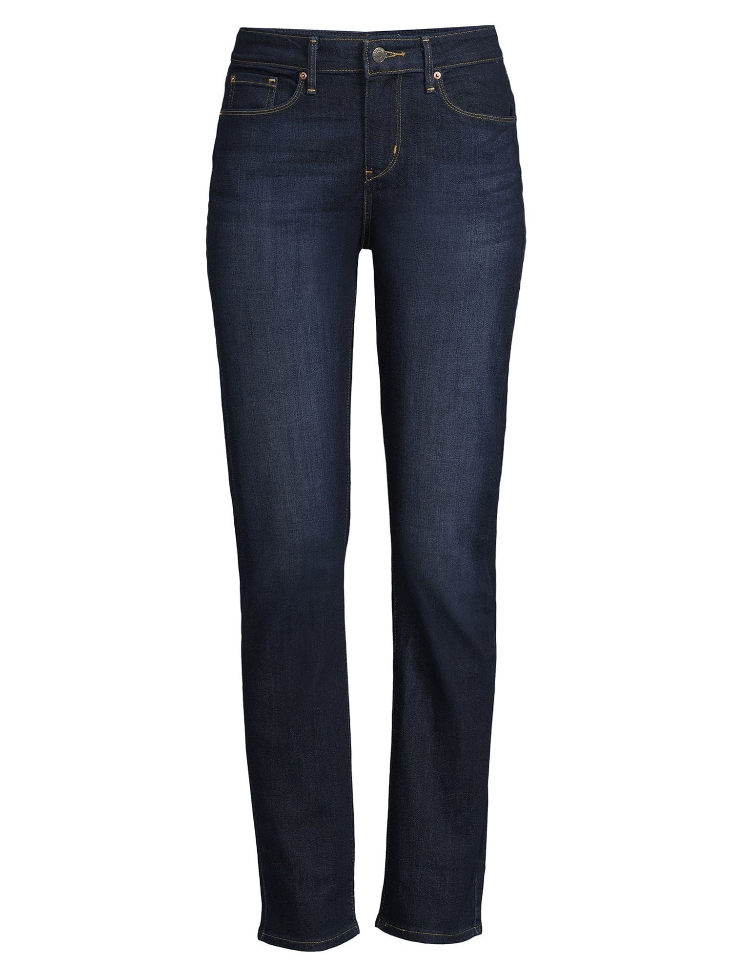Levi Strauss Signature Women's Modern Mid-Rise Straight Jeans