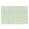 thumbnail image 1 of Green Leaf Cutting Board, Simple Organic Pattern with Abstract Leaves Ecology Environment Theme, Decorative Tempered Glass Cutting and Serving Board, Large Size, Apple Green White, by Ambesonne, 1 of 1