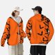 thumbnail image 4 of Fotbe Halloween Bats Chaqueta con Protección Solar UPF 50+ para Hombre y Mujer, Camisa con Capucha y Bolsillos-XX-Large, 4 of 7