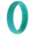 thumbnail image 1 of Anillo de boda BR sólido de silicona - Básico-Turquesa de ROQ para mujer - Anillo de 9 mm, 1 of 1