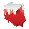 thumbnail image 3 of Ambesonne Polish Duvet Cover Sets, Map in Flag Colors, 2-King, Vermillion Pearl, 3 of 7