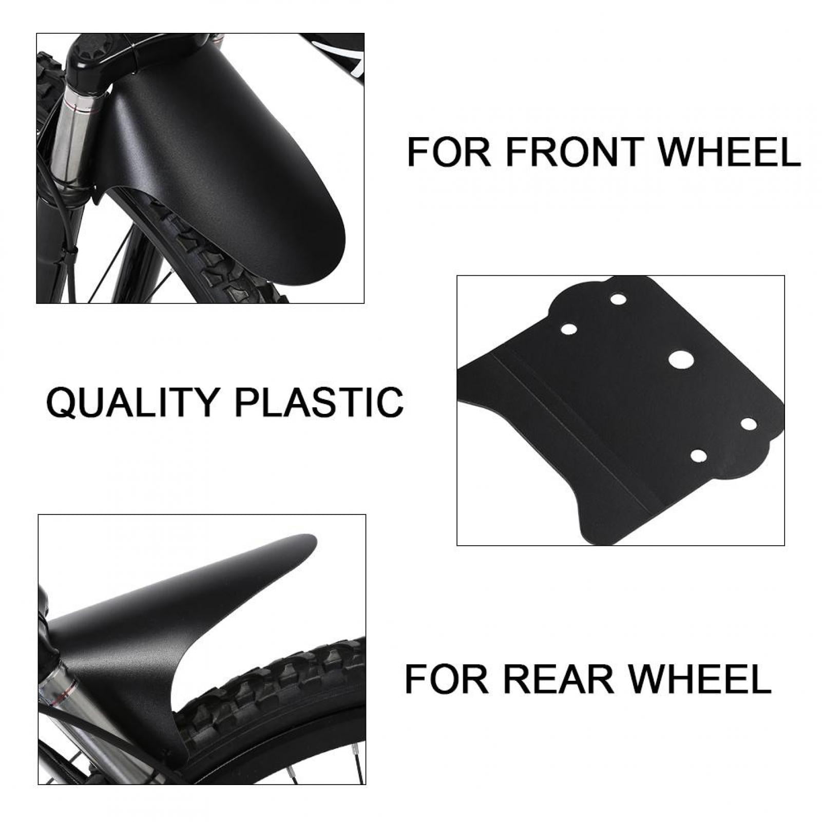 Bike Fenders Dirt Protection Bike Wheel Fenders Bicycle Mudguard Set Front Wheel Rear Wheel for Mountain Bike for Road Bicycle Walmart