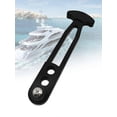thumbnail image 3 of Boat Ladder Strap Board Ladder Rubber Latch Band Retaining Bungee Rope Holdersblack1pcs, 3 of 4
