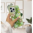 thumbnail image 5 of for iPhone 11 Bling Glitter Diamond Case,Women Girls Luxury Crystal Rhinestone Shiny Flowers Pearl Protective Cover Case for iPhone 11 6.1 inch,Pink Floral, 5 of 14