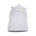 thumbnail image 4 of YAZI Boys Girls White Sneakers High Top Walking Shoes (Toddler Little Big Kid), 4 of 7