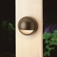 thumbnail image 2 of Kichler 15764-30 Half Moon 4" Led Deck And Step Light, 2 of 6
