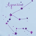 thumbnail image 2 of CafePress - Aquarius Zodiac Constellation Body Suit - Baby Light Bodysuit, Size Newborn - 24 Months, 2 of 4