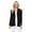 Black, variant on Women's Knit Cardigan Sweater – Long Sleeve Open Front Basic Classic Casual Soft Lightweight Knitted Shrug with Pocket