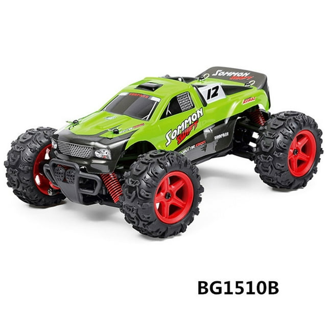 Gprince Bg1510 Electric Remote Control Car 4wd 2.4ghz Technology 1:24 Full Scale Shock Absorption High-speed Rc Car BG1510B Green