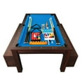 thumbnail image 2 of Pool Table 7 feet Convertible into Table with Benches – Rich Blue, 2 of 5