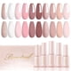 thumbnail image 1 of Set de Esmaltes de Gel Larvall 10 Colores Nude con Brillo, 1 of 6