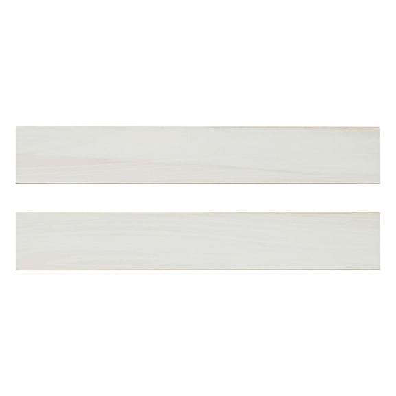 MSI Eden Dolomite Bullnose 4 In. X 24 In. Polished Porcelain Wall Tile