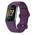 thumbnail image 1 of Pulsera de silicona deportiva de color sólido a prueba de sudor con ajuste cómodo y amplia compatibilidad compatible con Smartwatch, 1 of 6