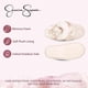 thumbnail image 3 of Pantuflas Jessica Simpson Cómodas de Imitación de Piel con Memoria en Espuma Rosadas, 3 of 6