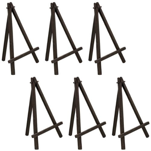 U S Art Supply 8 High Small Black Wood Display Easel Pack Of 6 A   B02f2c7c 746a 4de4 8b5d 4e6deb23e87b 1.ca6b4689c6c9c67fca9bbbce050c252c 