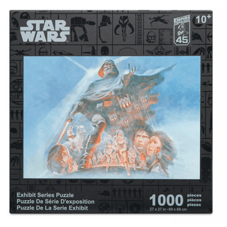 Star Wars 1000-piece Jigsaw, Disney Parks Darth Vader Exhibit