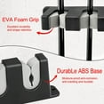thumbnail image 4 of WINDLAND Wall Mounted Fishing Rod Holder Horizontal Support Wall Ceiling Storage Rack, 4 of 9