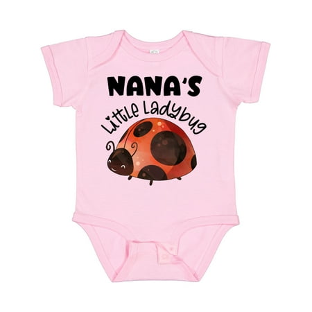 

Inktastic Nana s Little Ladybug Gift Baby Boy or Baby Girl Bodysuit