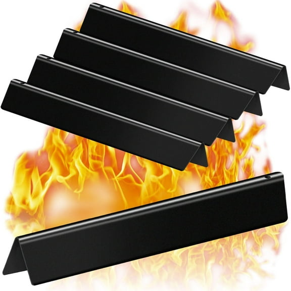 21.5 Inch Flavorizer Bars for Weber Spirit Grill Parts Spirit 200 220 500 S210 E210 Grill Parts with Side Control, Genesis Silver A Grill Parts Flavor Bars for Weber 7534 7535 65902, 5 Pcs