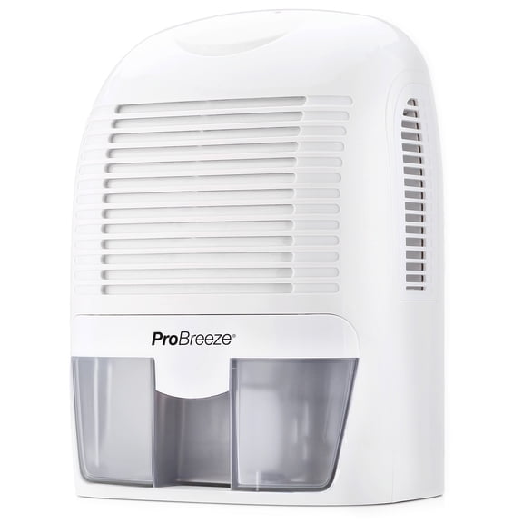 Pro Breeze Mini Portable Dehumidifier, 1.1 pt 430 sq ft Peltier Dehumidifier in White, Ultra Quiet, Compact and Portable