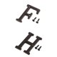 thumbnail image 1 of 2x Hierro Creativo DIY Puerta licencia Carta Etiqueta símbolo Pared Hogar Arte Decoración BLESIY Etiqueta de la letra de la placa de la puerta, 1 of 8