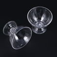 thumbnail image 3 of FELTECHELECTR Transparent Acrylic Dessert Bowl for Ice Cream Perfect for Parties and Summer Beach Accessories 200ml, 3 of 5