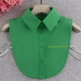 thumbnail image 2 of LoudSung False Collar Detachable Half Shirt Blouse Fake Collar Elegant Pure Color Dickey Simple Designs for Women Girls, 2 of 3