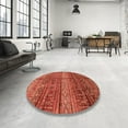 thumbnail image 4 of Ahgly Company Machine Washable Indoor Rectangle Abstract Red Area Rugs, 2' x 3', 4 of 7