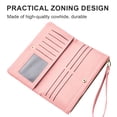 thumbnail image 3 of Simple wallet solid color large capacity student card bag multi-function wallet, 3 of 5