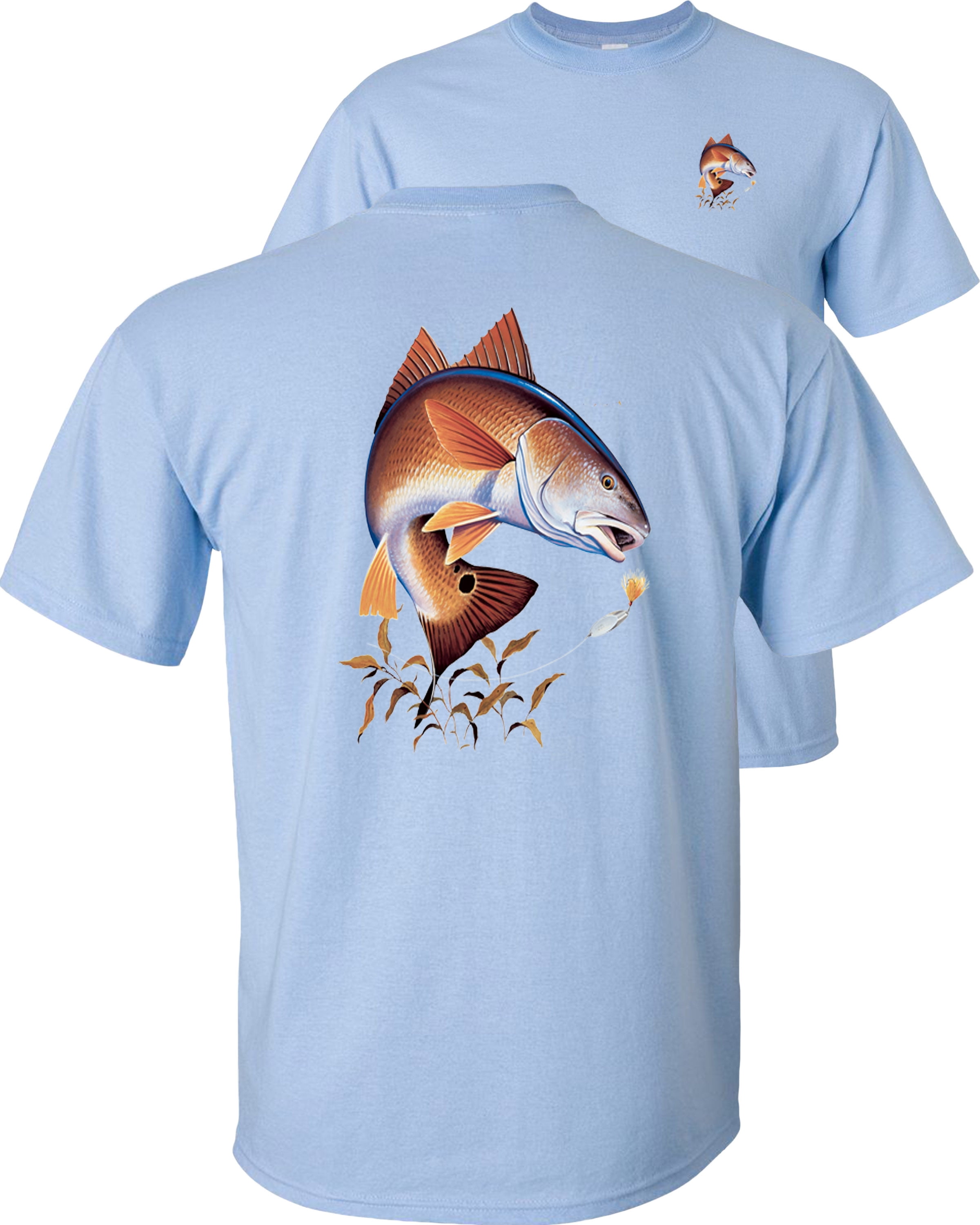 Fair Game Redfish Fishing TShirt, red drum, Fishing Graphic TeeLight