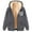Blue, variant on Homenesgenics Winter Coats for Women with Hood Women's New Casual and Fashionable Printed Wool Hooded Sports Jacket Pink XL